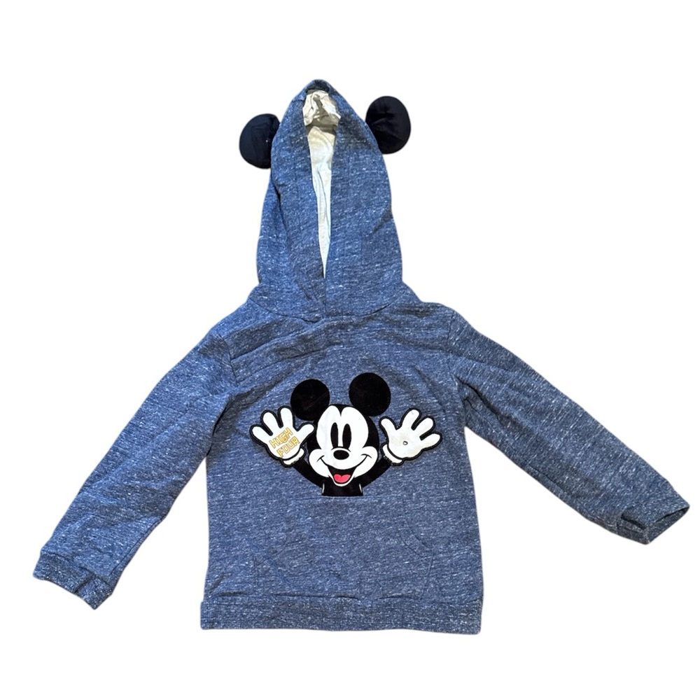 Disney Blue Hoodie with Mickey Mouse Ears